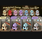 Cute Panda Glow touch night light